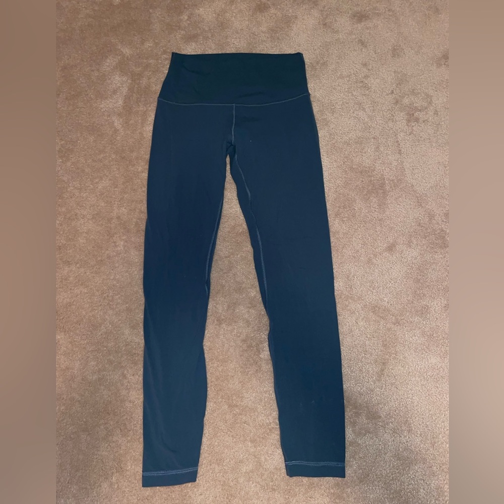 Blue Lululemon Align Leggings 25”